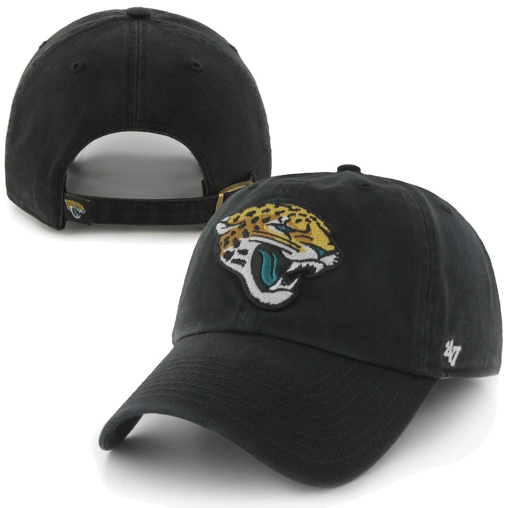 '47 Brand New Logo Clean-Up Adjustable Slouch Hat - Jacksonville Jaguars