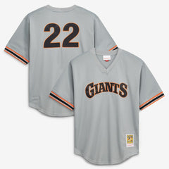 MLB Will Clark San Francisco Giants Mitchell & Ness Authentic Batting Practice Jersey