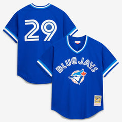 MLB Joe Carter Toronto Blue Jays Mitchell & Ness Authentic Batting Practice Jersey