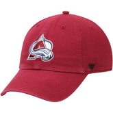 NHL Burgundy Colorado Avalanche '47 Clean Up Adjustable Hat