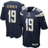 San Diego Chargers Lance Alworth Gridiron Classics Retired Player Game Jersey - Los Angeles Chargers