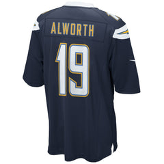 San Diego Chargers Lance Alworth Gridiron Classics Retired Player Game Jersey - Los Angeles Chargers