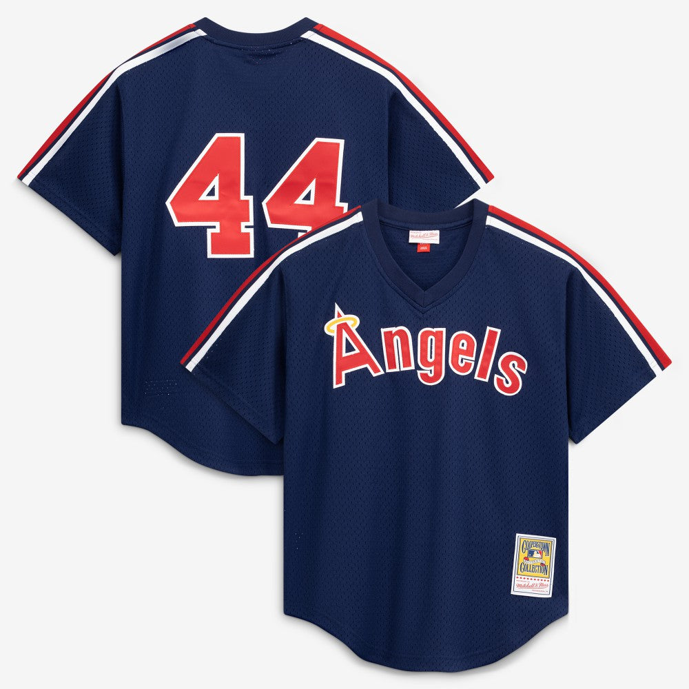 MLB Reggie Jackson California Angels Mitchell & Ness Authentic Batting Practice Jersey