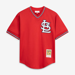 MLB Ozzie Smith St. Louis Cardinals Mitchell & Ness Authentic Batting Practice Jersey