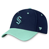 NHL This item will ship within 5 business days. Seattle Kraken Fanatics Authentic Pro Rink Two-Tone Flex Hat – Deep Sea Blue/Light Blue