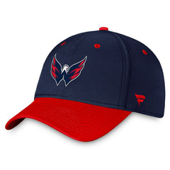 NHL This item will ship within 4 business days. Washington Capitals Fanatics Authentic Pro Rink Two-Tone Flex Hat – Navy/Red