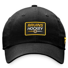 NHL Black Boston Bruins Fanatics Women's Authentic Pro Rink Adjustable Hat