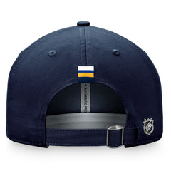 NHL Navy St. Louis Blues Fanatics Women's Authentic Pro Rink Adjustable Hat