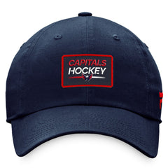 NHL Navy Washington Capitals Fanatics Women's Authentic Pro Rink Adjustable Hat