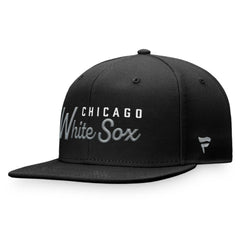 MLB Chicago White Sox Fanatics Script Snapback Hat