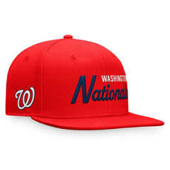 MLB Washington Nationals Fanatics Script Snapback Hat