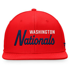 MLB Washington Nationals Fanatics Script Snapback Hat