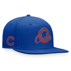 MLB Chicago Cubs Fanatics Circle Script Snapback Hat