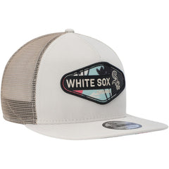 MLB Chicago White Sox New Era Retro Beachin' Patch A-Frame Trucker 9FIFTY Snapback Hat