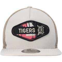 MLB Detroit Tigers New Era Retro Beachin' Patch A-Frame Trucker 9FIFTY Snapback Hat