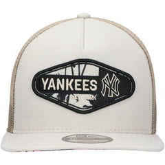 MLB New York Yankees New Era Retro Beachin' Patch A-Frame Trucker 9FIFTY Snapback Hat