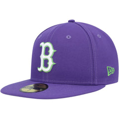MLB Boston Red Sox New Era Lime Side Patch 59FIFTY Fitted Hat