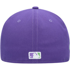 MLB Los Angeles Dodgers New Era Lime Side Patch 59FIFTY Fitted Hat