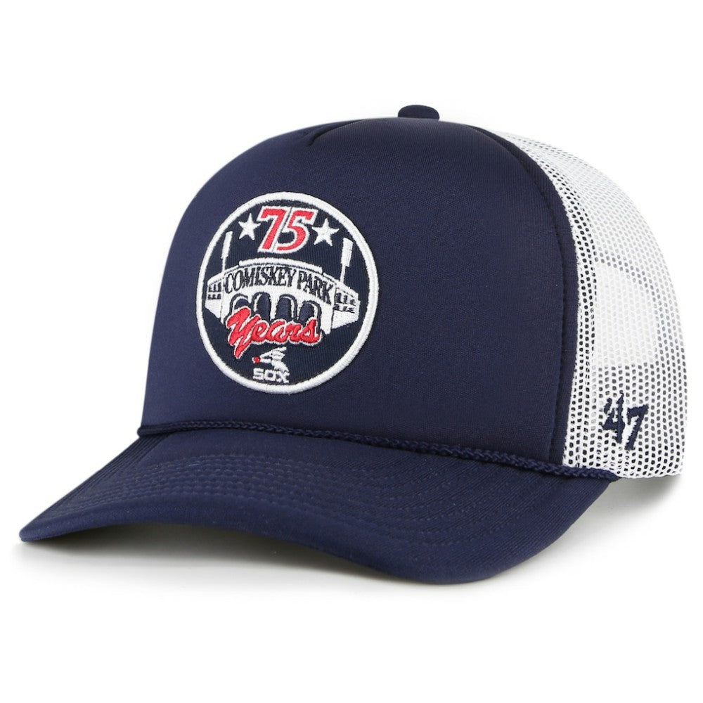 MLB Chicago White Sox '47 Foam Logo Trucker Snapback Hat