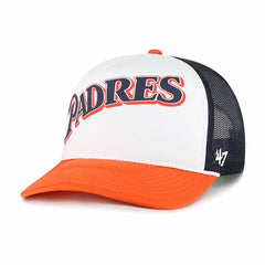 MLB San Diego Padres '47 Foam Front Script Trucker Snapback Hat