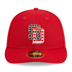 MLB San Diego Padres New Era 2023 Fourth of July Low Profile 59FIFTY Fitted Hat