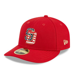 MLB San Diego Padres New Era 2023 Fourth of July Low Profile 59FIFTY Fitted Hat