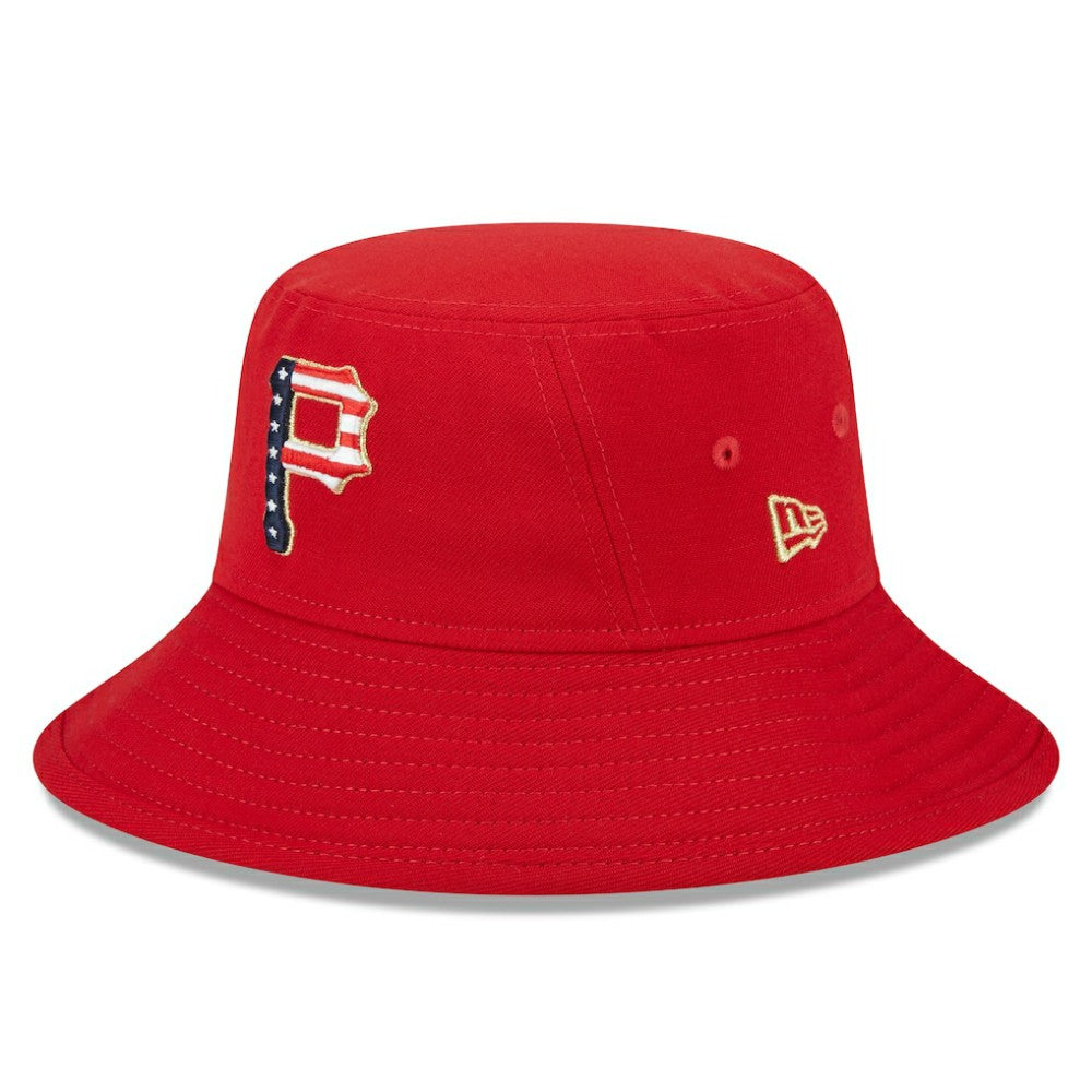 MLB Pittsburgh Pirates New Era 2023 Fourth of July Bucket Hat