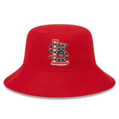 MLB St. Louis Cardinals New Era 2023 Fourth of July Bucket Hat