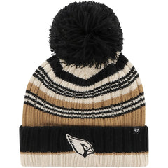 '47 Women's Barista Cuffed Knit Hat with Pom - Arizona Cardinals