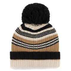 '47 Women's Barista Cuffed Knit Hat with Pom - Cleveland Browns