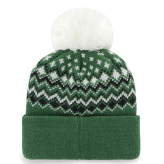 '47 Women's Elsa Cuffed Knit Hat with Pom - New York Jets