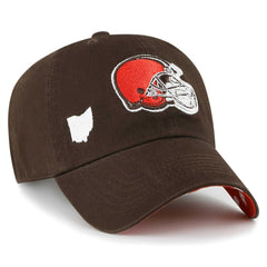 '47 Women's Confetti Icon Clean Up Adjustable Hat - Cleveland Browns