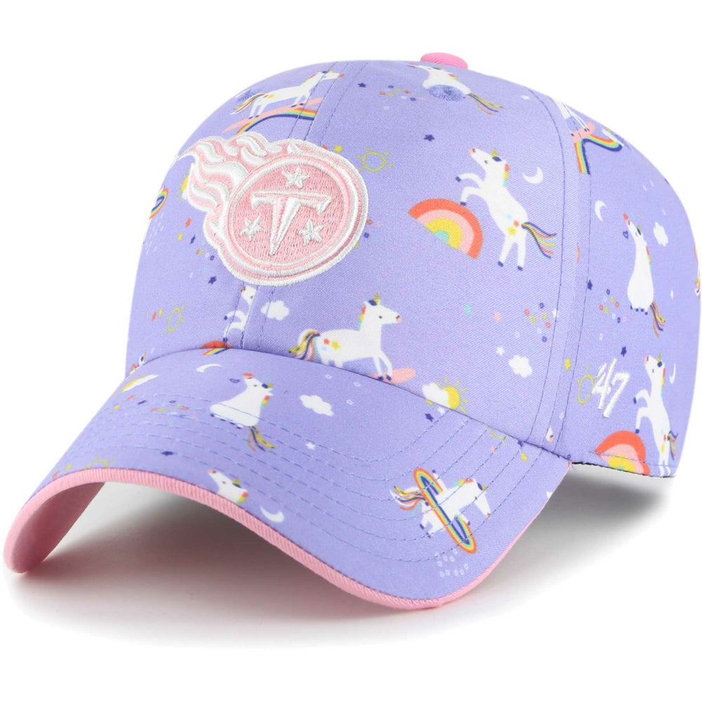 '47 Girls Preschool Unicorn Clean Up Adjustable Hat - Tennessee Titans