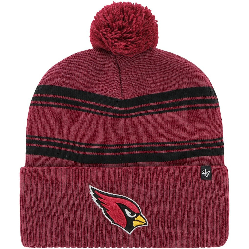 '47 Fadeout Cuffed Knit Hat with Pom - Arizona Cardinals