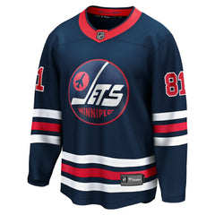 NHL Navy Kyle Connor Winnipeg Jets Fanatics Alternate Breakaway Jersey
