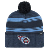 '47 Fadeout Cuffed Knit Hat with Pom - Tennessee Titans