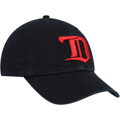 NHL Black Detroit Red Wings '47 Clean Up Adjustable Hat