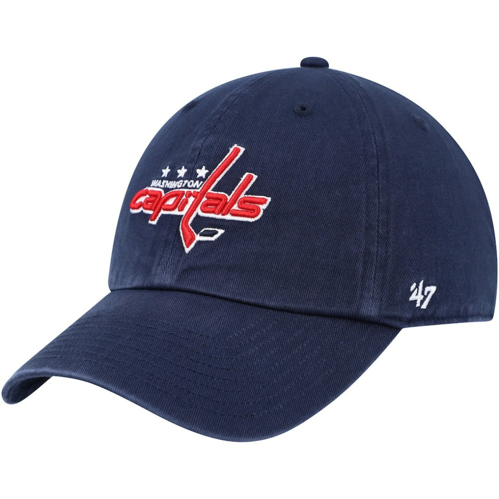 NHL Navy Washington Capitals '47 Clean Up Adjustable Hat