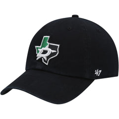 NHL Black Dallas Stars '47 Clean Up Adjustable Hat