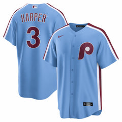 MLB Bryce Harper Philadelphia Phillies Nike Alternate Replica Jersey