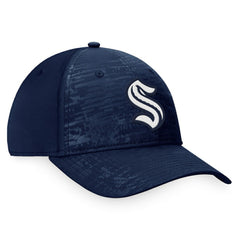 NHL Deep Sea Blue Seattle Kraken Fanatics Fundamental Flex Hat