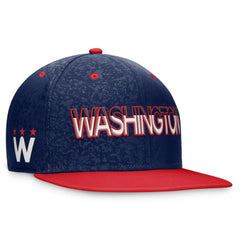 NHL Navy/Red Washington Capitals Fanatics Authentic Pro Alternate Jersey Snapback Hat