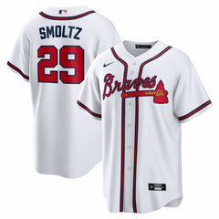 MLB John Smoltz Atlanta Braves Nike Home Retired Player Replica Jersey
