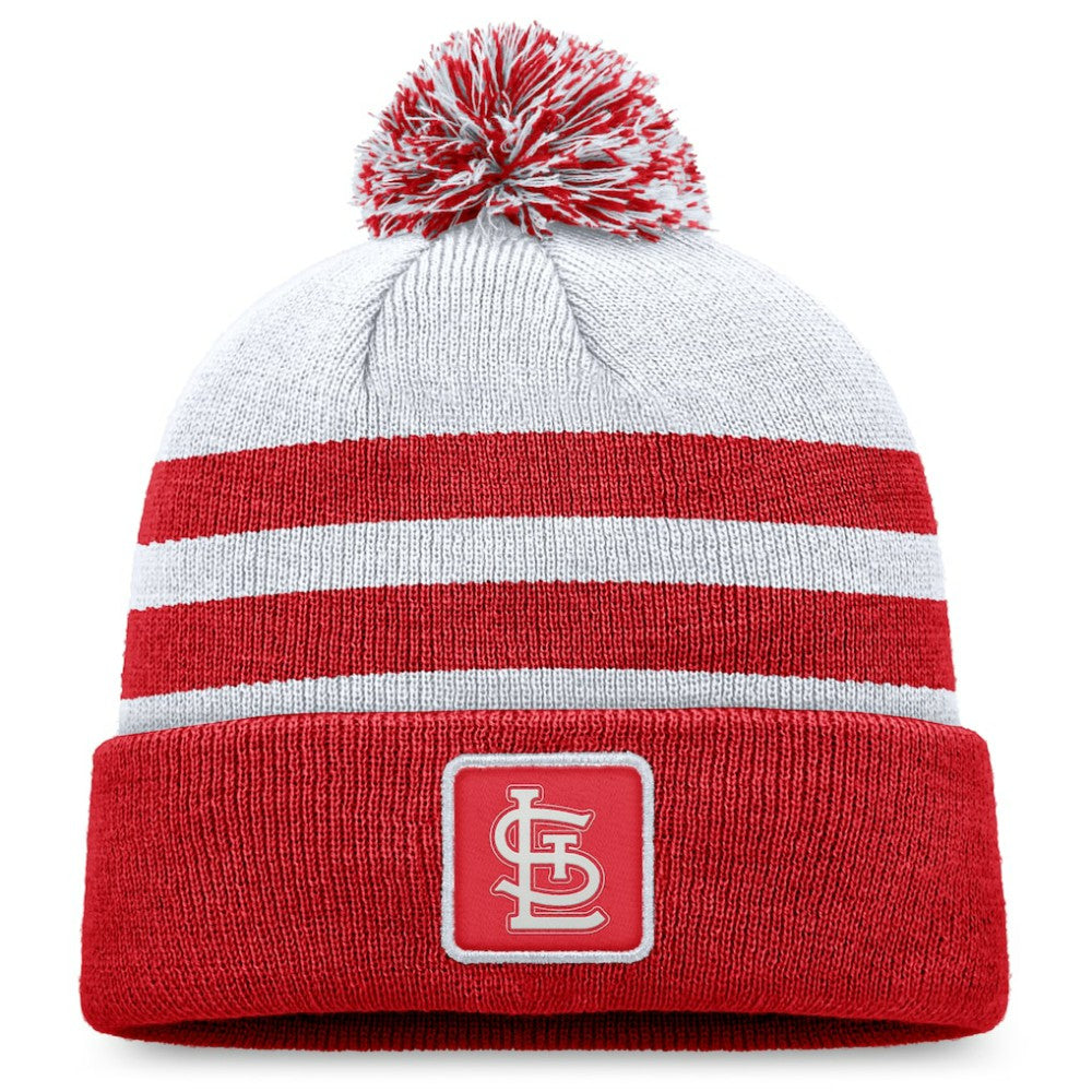 MLB St. Louis Cardinals Fanatics Cuffed Knit Hat with Pom