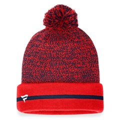 MLB Washington Nationals Fanatics Space-Dye Cuffed Knit Hat with Pom