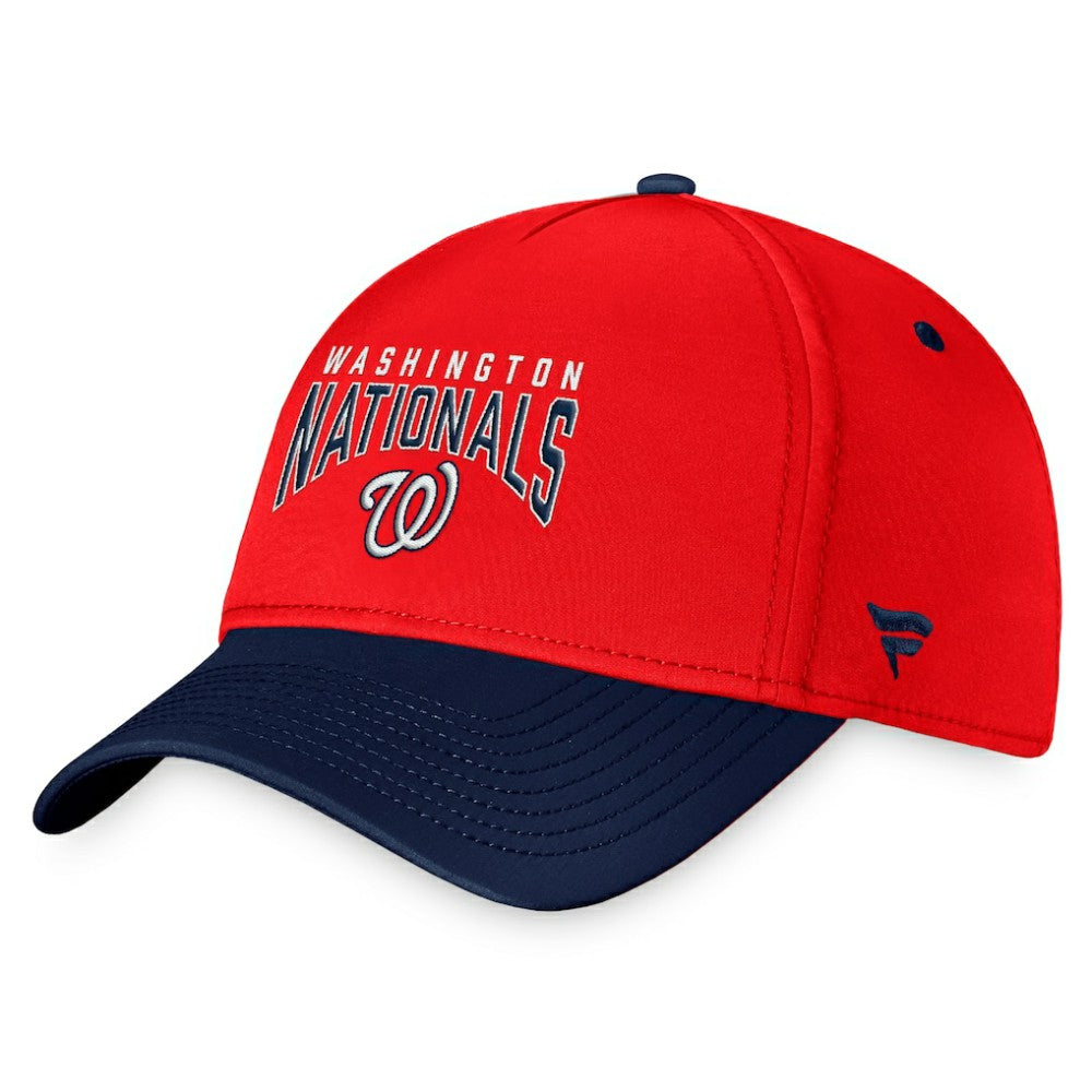 MLB Washington Nationals Fanatics Stacked Logo Flex Hat
