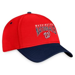 MLB Washington Nationals Fanatics Stacked Logo Flex Hat