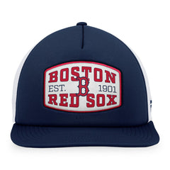 MLB Boston Red Sox Fanatics Foam Front Patch Trucker Snapback Hat
