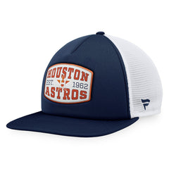MLB Houston Astros Fanatics Foam Front Patch Trucker Snapback Hat