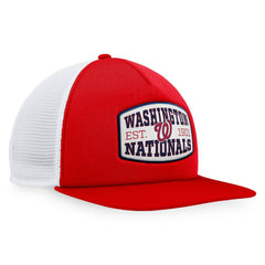MLB Washington Nationals Fanatics Foam Front Patch Trucker Snapback Hat